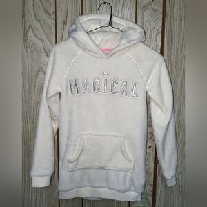H&M Girl's Unicorn Fleece Hoodie (size 8-10)